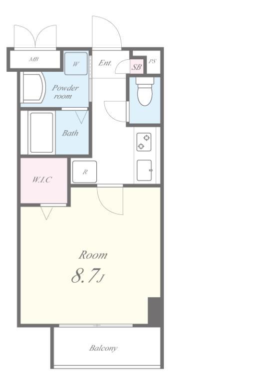 ﾗｲｽﾞ ﾗｯｸ 間取り図