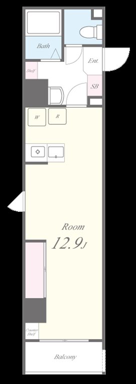 ミリアビタNo.41 間取り図