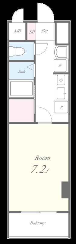 ミリアビタNo.41 間取り図