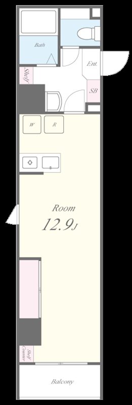 ミリアビタNo.41 間取り図