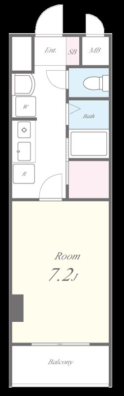 ミリアビタNo.41 間取り図