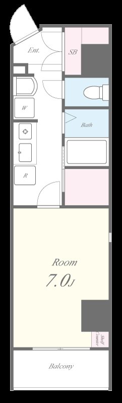 ミリアビタNo.41 間取り図
