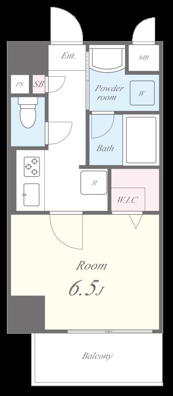 グランディール 間取り図