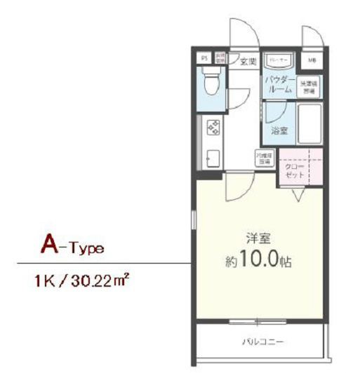 ミリアディ　たかつき 間取り図