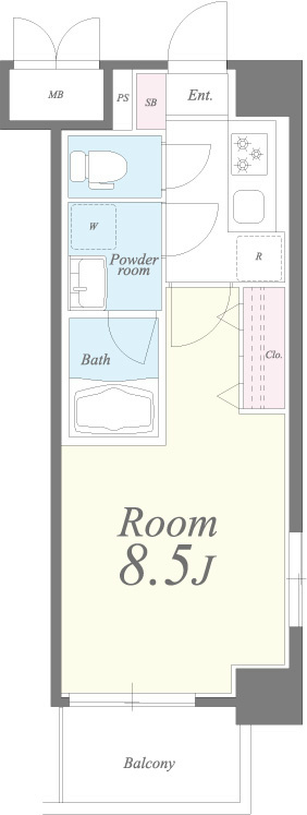グランデ　パッショーネ 間取り図