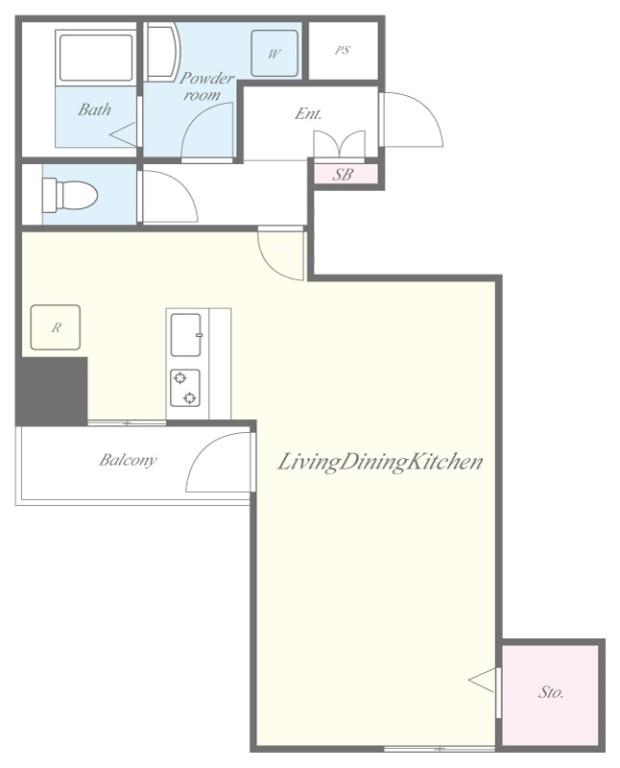 ラ・ルーシュ泉 間取り図