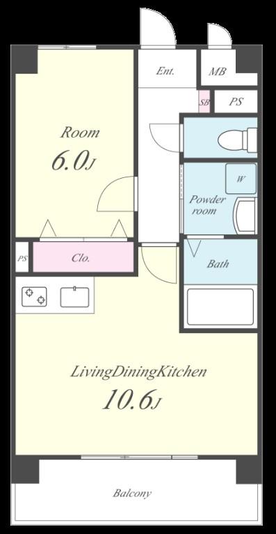 エル・グリシーヌ 間取り図