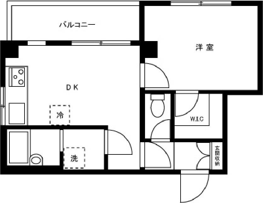 Eフィールド 間取り図