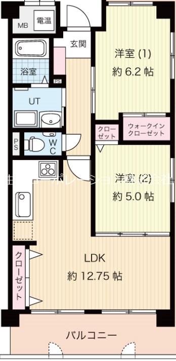 ベルフォート和泉 間取り図
