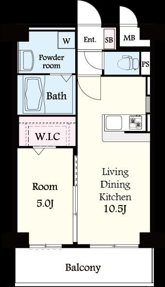 ウィリング コージー 間取り図