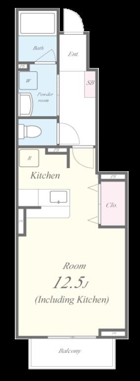 エリンコート矢切 間取り図