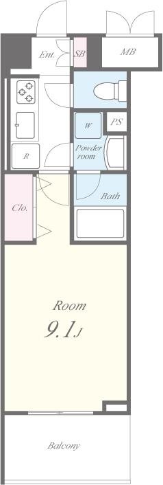 DEARS(ディアーズ) 間取り図