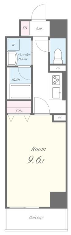 仮称)ラ・クール 間取り図