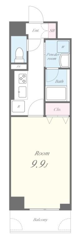 ラ・クール 間取り図