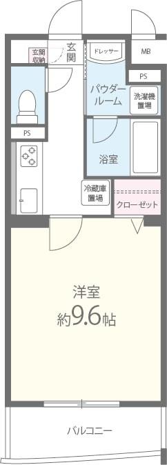 Grandir服部 間取り図