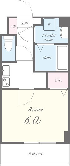 グランパシフィック松虫通 間取り図