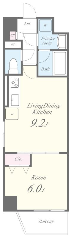 Villa Blanche (ヴィラ・ブランシェ) 間取り図