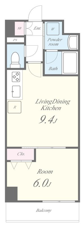 Villa Blanche (ヴィラ・ブランシェ) 間取り図