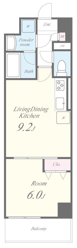 Villa Blanche (ヴィラ・ブランシェ) 間取り図