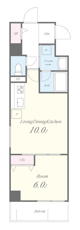 Villa Blanche (ヴィラ・ブランシェ) 間取り図