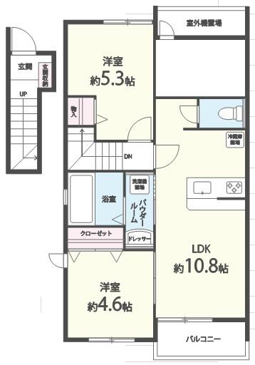 Benesta久留米 (ベネスタクルメ) 間取り図