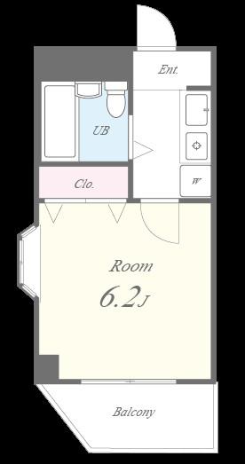 ボンジュール 間取り図