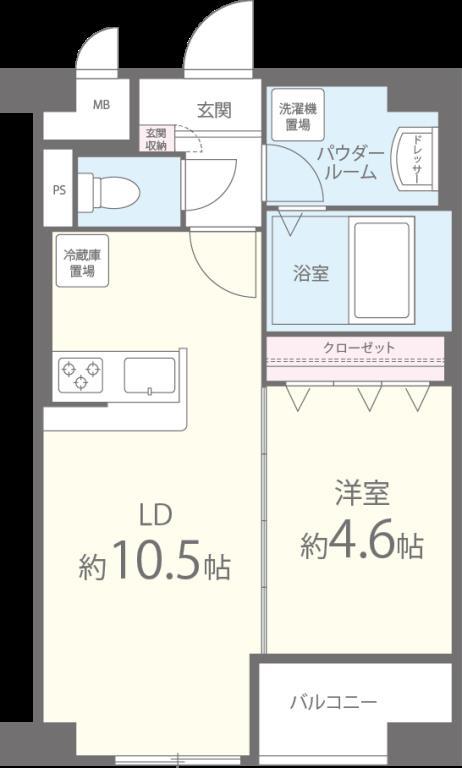 プレミアムワン 間取り図