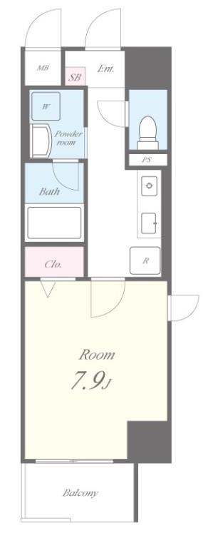 アンビション 間取り図