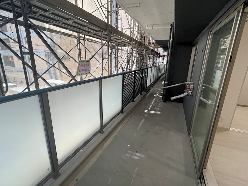 ソライロテラスあびこ ベランダ