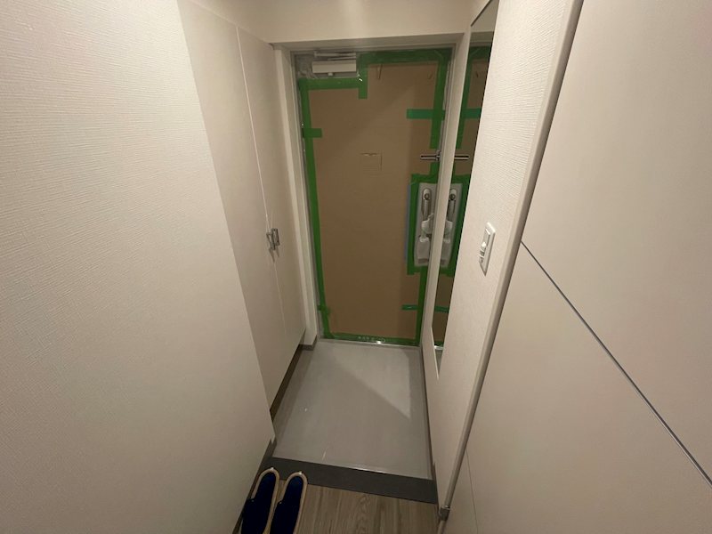 ソライロテラスあびこ 玄関