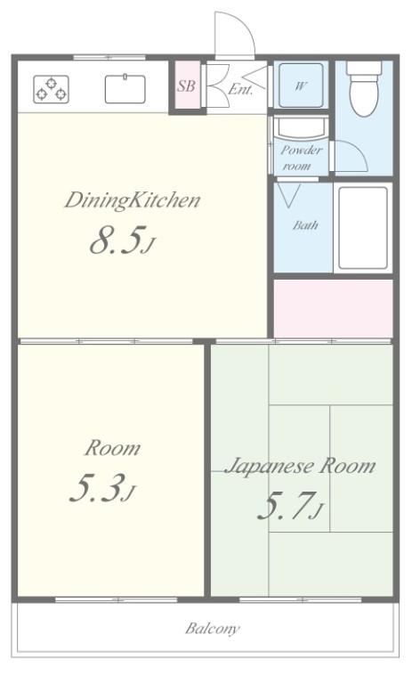 アーバンコートタムラ 間取り図