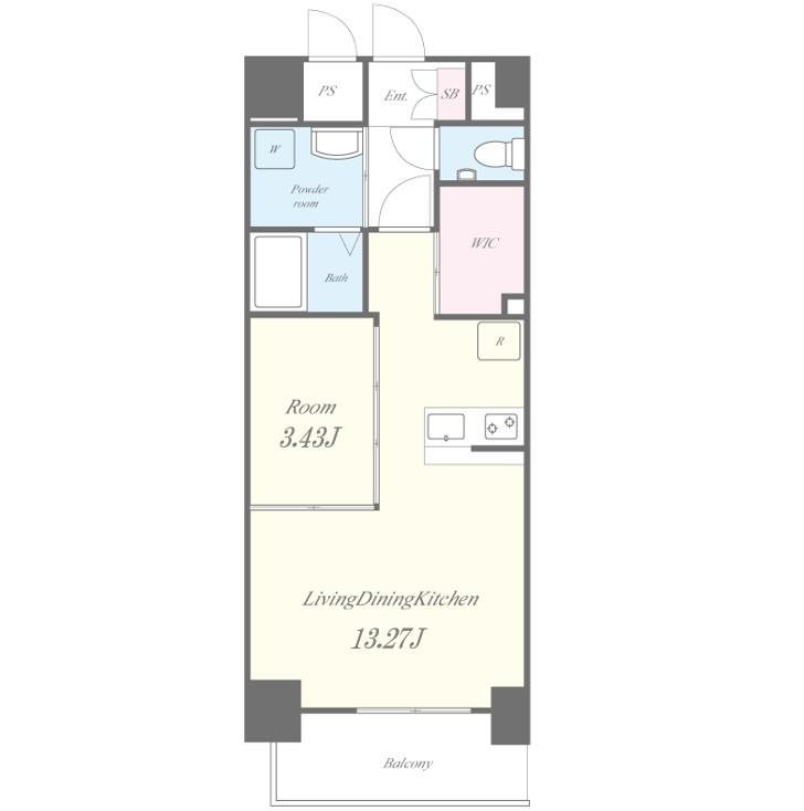 LEGEND鍛冶町 間取り図
