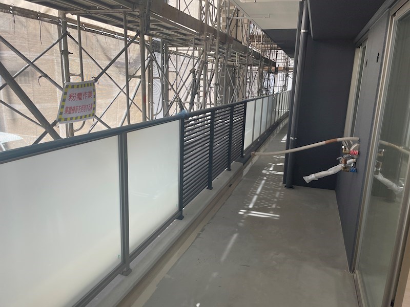 ソライロテラスあびこ ベランダ