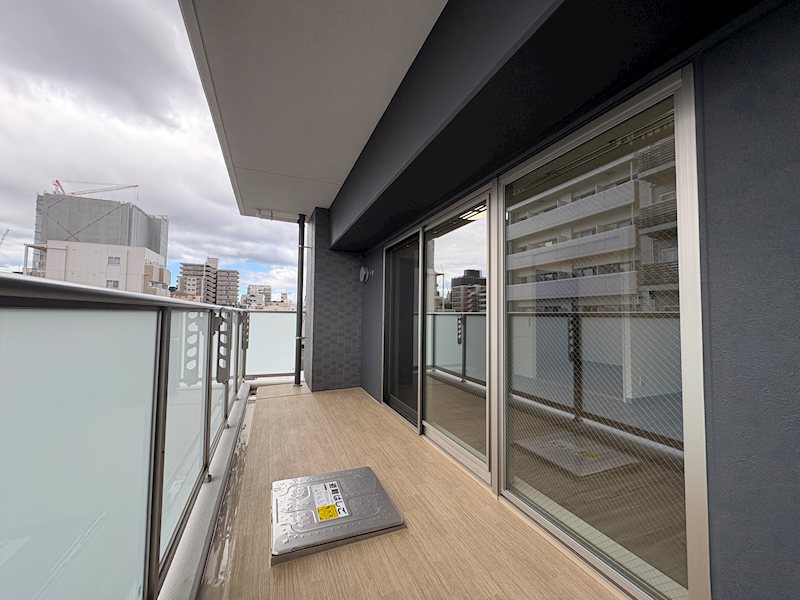 ソライロテラスあびこ ベランダ