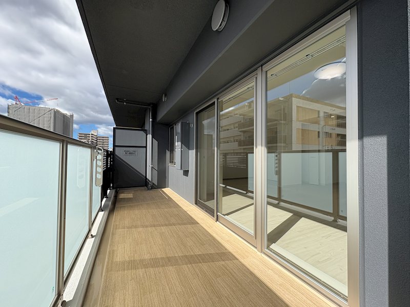 ソライロテラスあびこ ベランダ