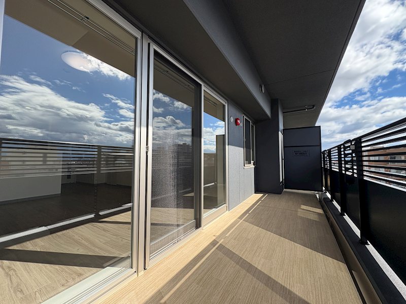 ソライロテラスあびこ ベランダ