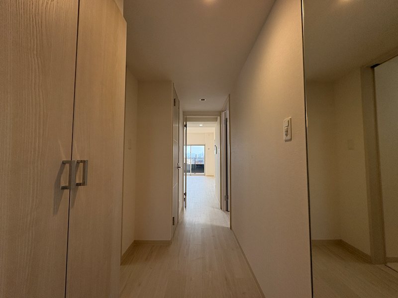 ソライロテラスあびこ 玄関