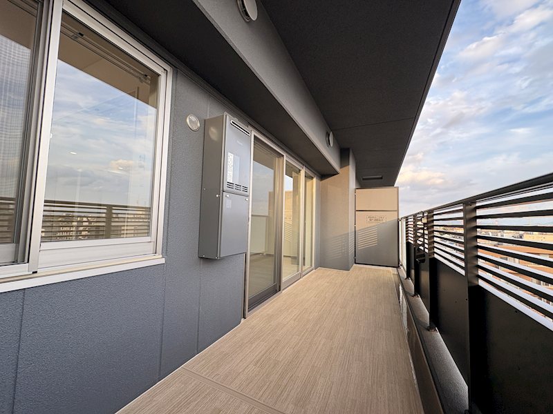 ソライロテラスあびこ ベランダ