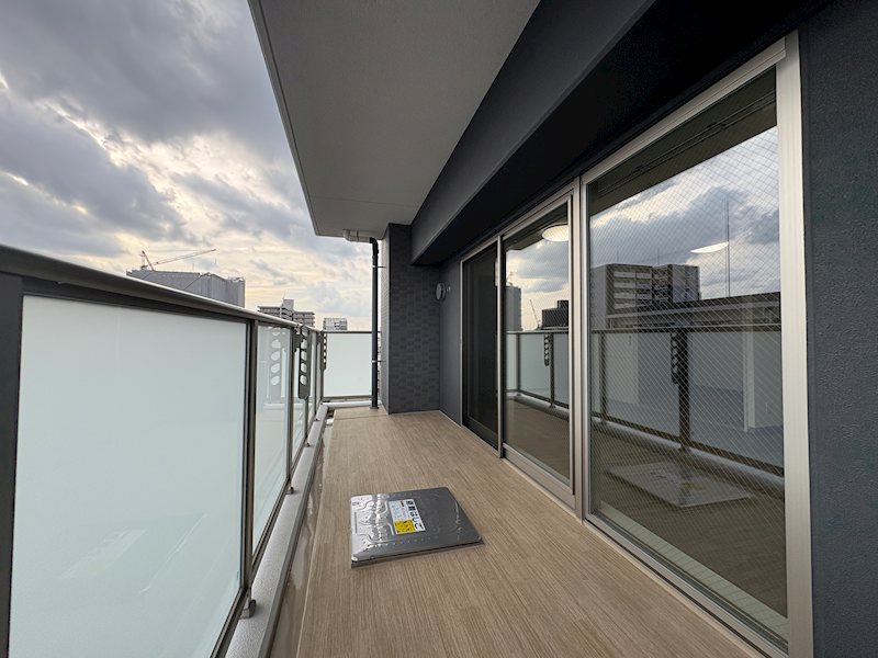 ソライロテラスあびこ ベランダ