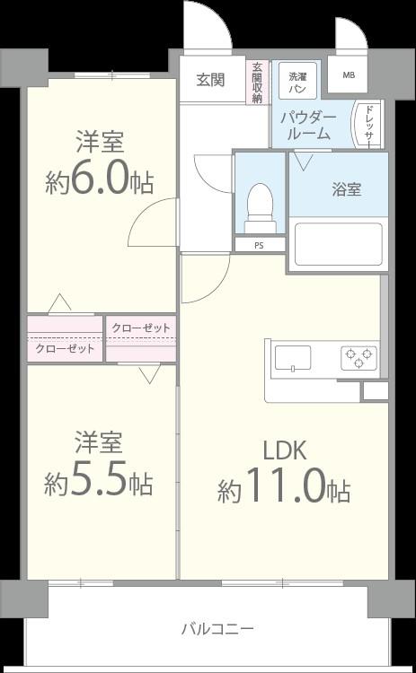 Jパラッツォ(ジェイパラッツォ) 間取り図