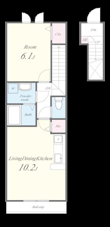 ケイズヴィラ 間取り図