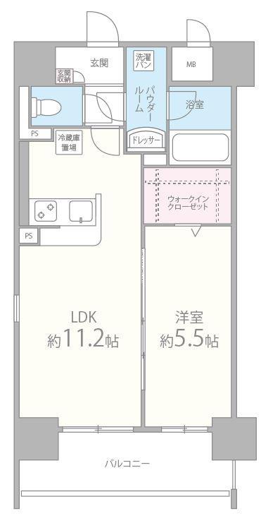 グランシャリオ(関目) 間取り図