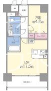 グランシャリオ(関目) 901号室 間取り
