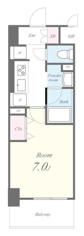 カサ・フェリーチェ 間取り図