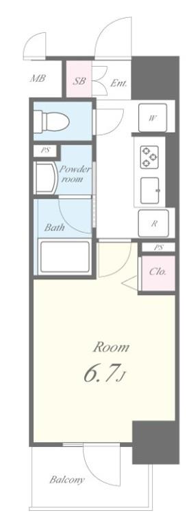 カサ・フェリーチェ 間取り図