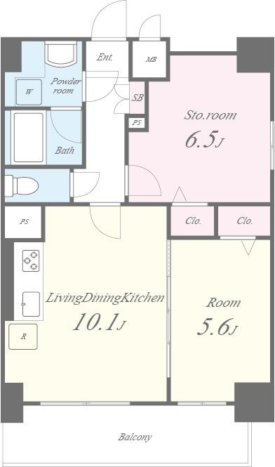 カサ・フェリーチェ 間取り図