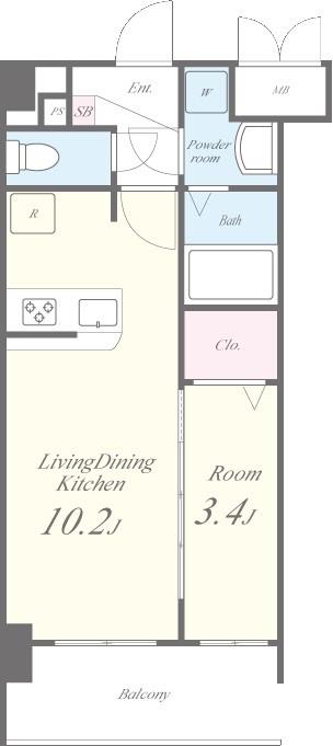 クラシィコート 間取り図