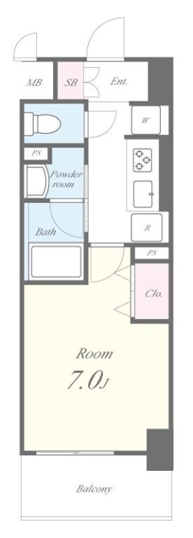 カサ・フェリーチェ 間取り図