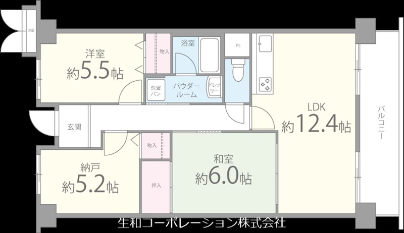 プレミール28 間取り図