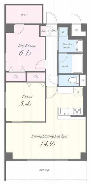 アプライズ藤沢 間取り図